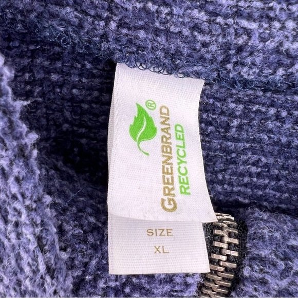 Green brand  recycled shirt Xl blue - Picture 2 of 4